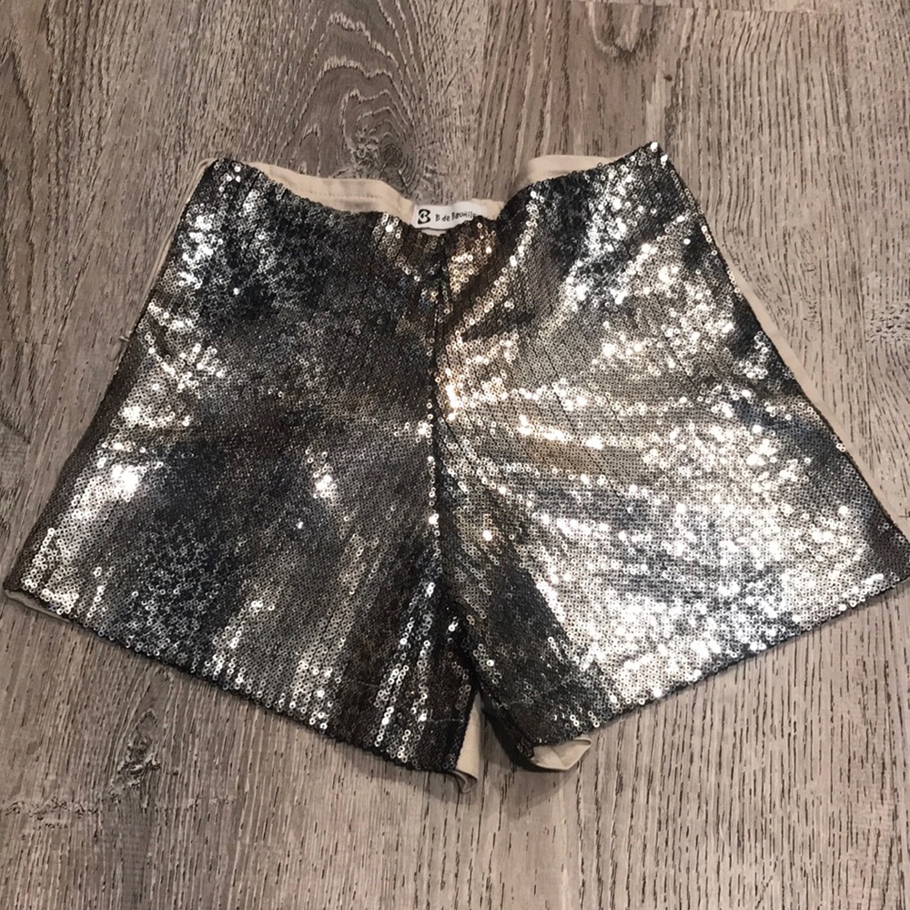 Shiny Gold Shorts